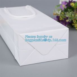 Paper Carrier Bag with ribbon handle,Fantastic carrier bag for taking noodles with handles,Paper Shopping Bags, gift pac