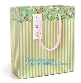 Wholesale custom printed logo red paper shopping gift bag for package,paper shopping bag with ribbon handle for gift pac