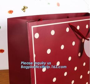 luxury black and white stripe jewellery pouch paper bags,Paper bag with your own logo,foil stamping embossed heart kraft