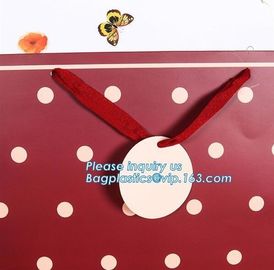 luxury black and white stripe jewellery pouch paper bags,Paper bag with your own logo,foil stamping embossed heart kraft