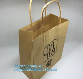 Custom Luxury ribbon satin finish paper carrier bags with rope handles and ribbon bow fastener,Brand Lager Paper Carrier
