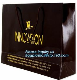Flat Handle Paper Bags,Colourful Carrier Gift Craft Paper Bags,recycled custom printing logo shopping pack paper bag, pa