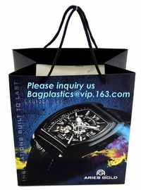 Flat Handle Paper Bags,Colourful Carrier Gift Craft Paper Bags,recycled custom printing logo shopping pack paper bag, pa
