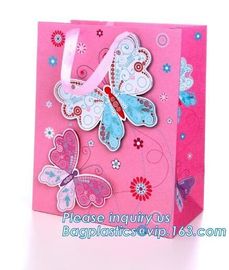 design luxury white custom brown craft recycle wine bottle carrier christmas packing hand bag gift shopping printed pape
