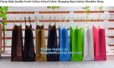 Portable Promotional Custom Packaging Bag Grocery Paper Bag Handle,eco friendly newest luxury wedding dress paper bag