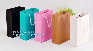 latest style high grade printe paper carrier packaging bag with customized logo,Food packaging Recyclable Take Away Pape