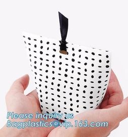 wholesale luxury custom logo fancy paper gift box for wallet,Customized Red Printed Kraft Paper Shopping Bag with Handle