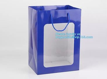 Custom Logo Printed Red Paper Bags Wholesale For Shopping,Luxury Paper Shopping Bag With Logo Printed bagease carrier ha