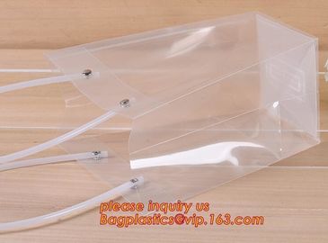 Advertisement shopping bag /supplier pp waterproof gift bag,hand bag PP plastic transparent gift bag wholesale PE bag