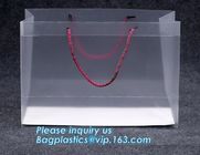 Promotional customized high quality soft loop plastic cloth bag,manufacturer custom soft loop handle polyethylene PE pla