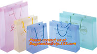 Colorful Printing Cheap Shopping Custom Design Soft Loop Handle Plastic Bag,die cut handle plastic bag manufacturer