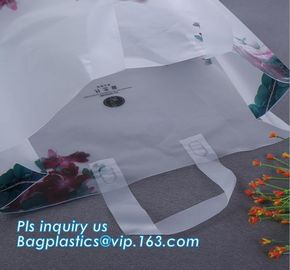 soft loop handle colour plastic hdpe shopping bag,loop handle plastic bag handle plastic shopping with soft handle bag