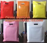 Biodegradable ldpe soft loop handle plastic bags with customized logo printed,Corn Starch Made Printed Biodegradable Sof