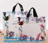 100% Eco-Friendly Biodegradable Custom Design Hdpe/Ldpe Shopping Carrying Flexi Soft Loop Plastic Handle Bag