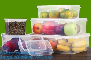 Glossy high quality acrylic storage box,Plastic Round Shape Clear Fresh Box,Food storage container clear plastic packing