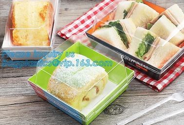 susi box / sushi packaging / Food window box,PP Microwave Blister Clear Plastic Lunch Box Food Container with Lid 650ml