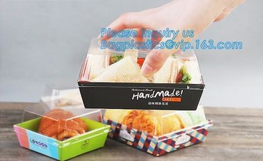 Plastic food container wholesale lunch box takeout,PET Plastic container Susi box Salad box,sushi serving food trays sus