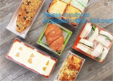 Plastic food container wholesale lunch box takeout,PET Plastic container Susi box Salad box,sushi serving food trays sus