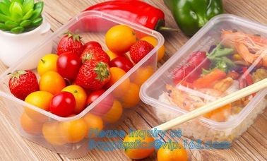 Premium Meal Prep Containers 3 Compartment BPA-FREE Food storage Microwavable Dishwasher Safe plastic Lunch bento box