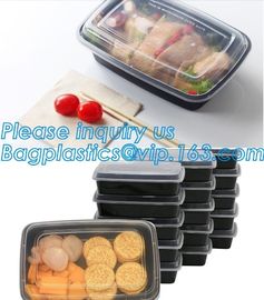 clear disposable plastic fruit container / clear PET blister clamshell box for fruit,biodegradable blister food packagin