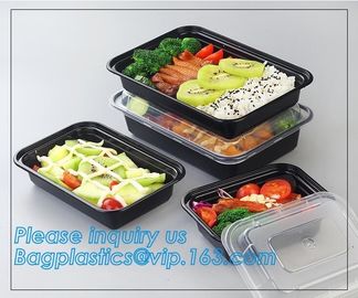 Meal Prep Containers Free Sample Bento Lunch Box Biodegradable Food Container Plastic Wheat Straw Lunch Box bagplastics