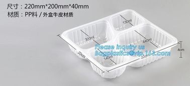 650ml hot selling disposable pp plastic snack food boxfood grade disposable plastic food sushi box container tray packag