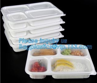 Airtight Plastic Storage Food Freshness Preservation Container Disposable plastic storage box,bpa free stackable take aw