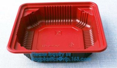 Wholesale 3 Compartment Take away Microwave PP High Quality food container Plastic Prep Meal disposable bento box with l