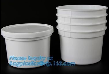 Pp Round disposable cheap high quality plastic bowl with lid,disposable package PP new plastic salad food bowl with seal