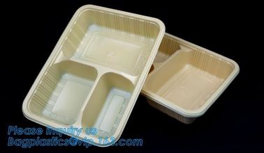 Compartments food grade blister plastic frozen and microwave dumpling tray,Packing Tray Disposable Food Plastic Package