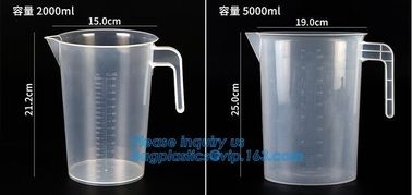 1L Clear measurement glass graduated cylinder jug for labor usage 200ml/400ml/900ml single wall water graduate measuring