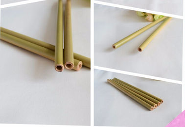 Organic Reusable Hand-Crafted Natural Eco Bamboo Drinking Straws,Natural Bamboo Drinking Straws with customized logo pac