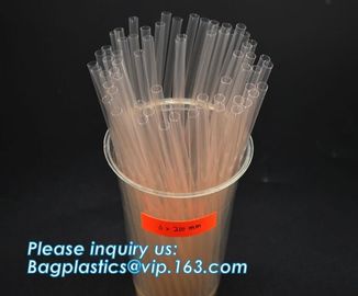 PLA drinking straws made of cornstarch, 100% biodegradable , protecting environment will substitute traditional polyprop