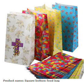 Grocery Bag, Tea bags,  Square food paper bag,  Snack bags,  Pie packing bag,  Kraft paper food bag,  Kraft packing bags