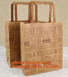 wholefoods flour/sugar tea/coffee paper bakery take out bag white brown kraft wax coated bag pe coated bag central strip