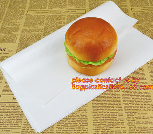 White Greaseproof Paper,28GSM Greaseproof Paper For Burger Wrapping,Lunch Warp and Greaseproof Paper 400 x 660 mm / 400