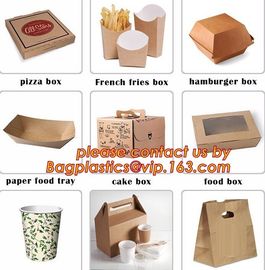 Customized Printing white kraft paper bags sandwich packing Bread Package Bag,Grease Proof Foil Lined Brown Kraft Paper