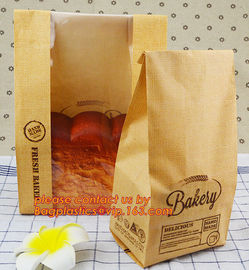 eco printed cheap recycled brown kraft bread packaging paper bags manufacturer in china,Bread paper Bag. Bread package b