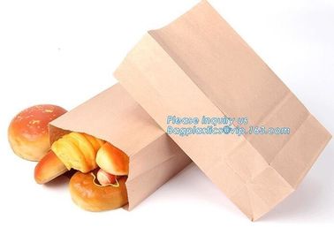 Brown Kraft Paper Bags Recyclable Gift Jewelry Food Bread Candy Packaging Shopping Party Bags For Boutique, bagease pac