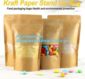 Food grade christmas bread bag,hot sale paper bag,Reasonable price in china plastic lined custom printed kraft paper bre