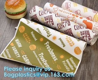 Printed deli food wrapping wax paper wrap Wholesale from China,Butter Wrapping Paper Greaseproof Paper Food Grade Paper