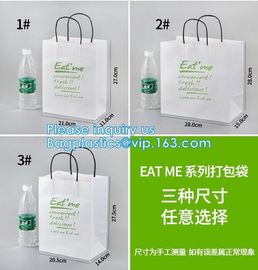 Custom Kraft Paper Twisted Handle Shopping Carrier Bag With Logo Printed,kraft paper shopping bag with handle, bagease