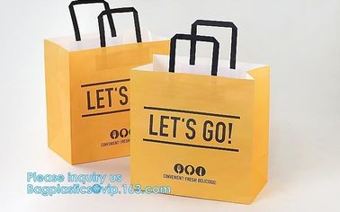 Square Bottom White Eco Friendly Shopping Food Kraft Paper Bag,Gift Craft Shopping White Kraft Paper Bag With Handle Man