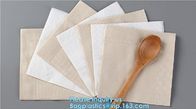 1/4 Fold Coffee Bar Beverage Black Paper Napkin,Printing paper napkin/decorative paper dinner napkins, BAGPLASTICS,PAC