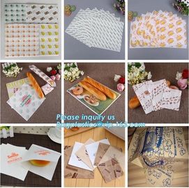 Eco friendly for bread packing paper bags with logo,Food packaging bag disposable kraft paper dried fruit bread bag with