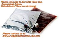 bag in box plastic tap bag in box,red wine bag in box,5L tomato sauce bag in box,liquid packaging bag in box plastic pac