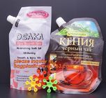 reusable kids liquid snack packaging biodegradable drink detergent Juice stand up spout pouch bag with