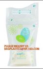 Custom Printing Food Grade Zipper Seal Stand Up Pouch 8oz Leak Proof Breast Milk Storage Bag,breast milk storage bags Mi
