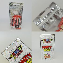 Stand Up Reclosable Zipper Clear Drink Pouches Bags with Plastic Straw, 8mil Hand-held Drinking Bags 15&quot; Bottom Gusset