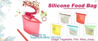 Silicone Food Storage Bag, Reusable Silicone Food Bag For Microwave,Reusable Silicone Food Storage Bag For Food Storage